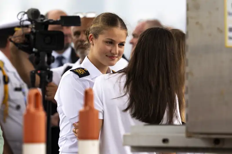 La Reina Letizia junto a su hija, la Princesa Leonor