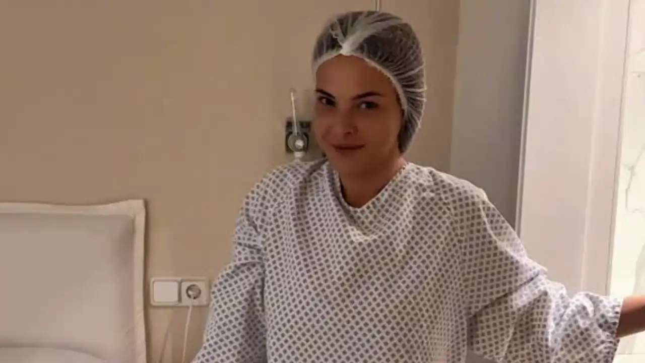 Marta Peñate en una clínica