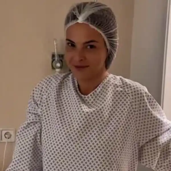 Marta Peñate en una clínica