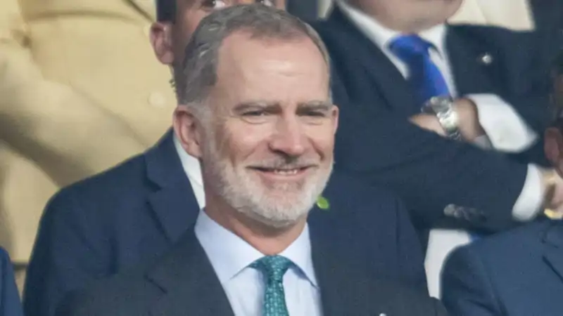 Felipe VI en la final de la Copa del rey