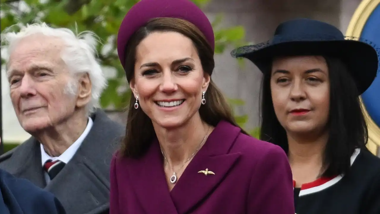 Kate Middleton, en el Día de la Victoria.