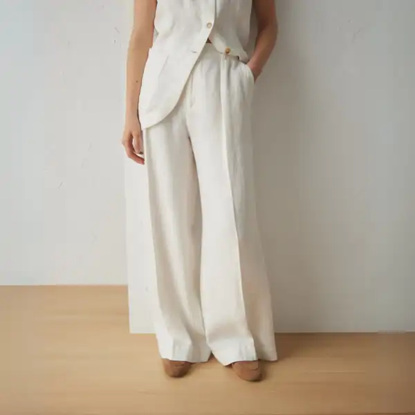 Pantalón de lino vigoré
