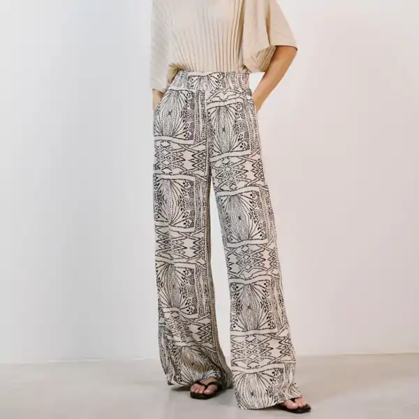Pantalón estampado de Vero Moda