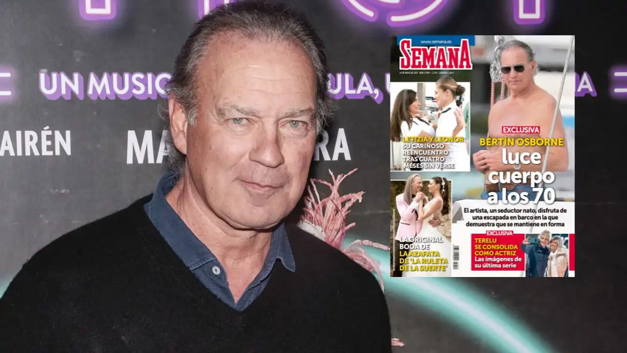 EXCLUSIVA / Bertín Osborne luce cuerpo a los 70: el plan con el que ha presumido de su estupenda forma física
