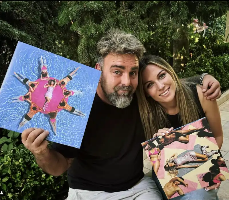 Edurne y su hermano David