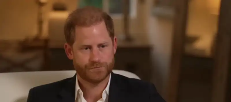 El Príncipe Harry en una entrevista para BBC