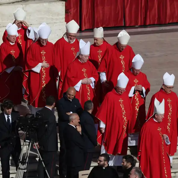 En el funeral del Papa Francisco