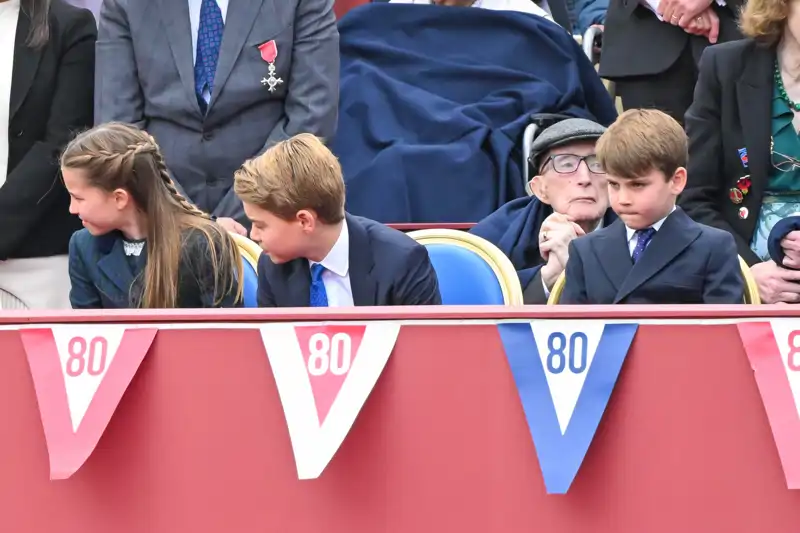 Los tres hijos de Kate y Guillermo, Charlotte, George y Louis