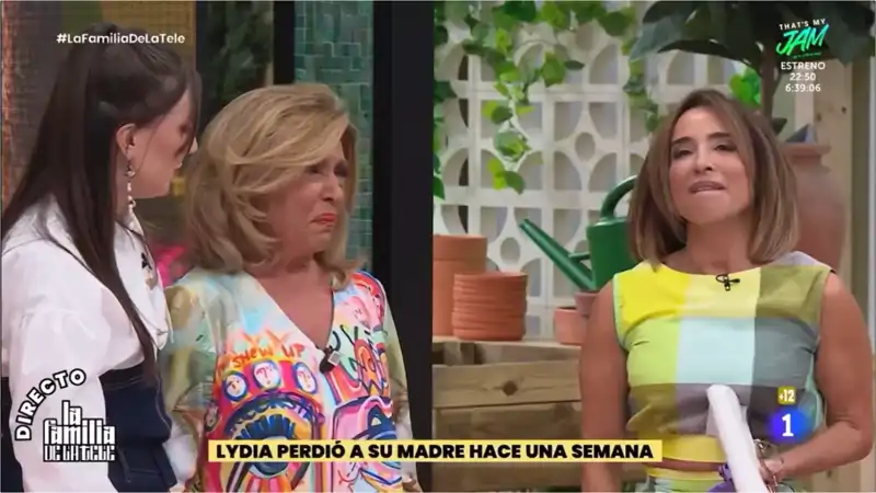 Lydia Lozano no puede contener las lágrimas al recordar a su madre en ‘La familia de la tele’: “Estoy aquí por ella’