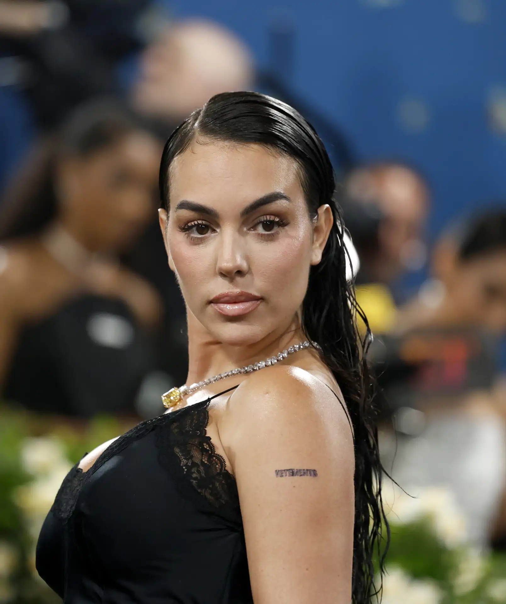 Wet look