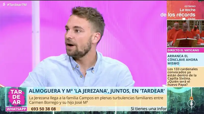 José María Almoguera en 'TardeAR'