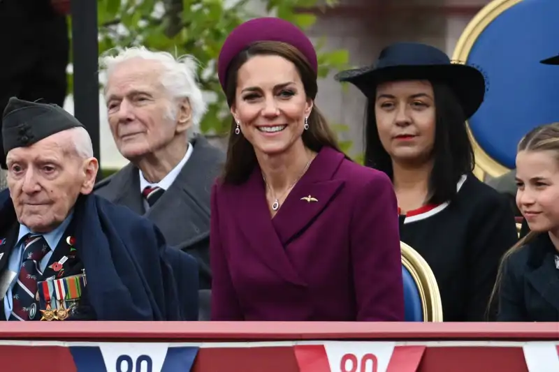 Kate Middleton, en el Día de la Victoria.