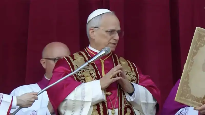León XIV como nuevo Papa