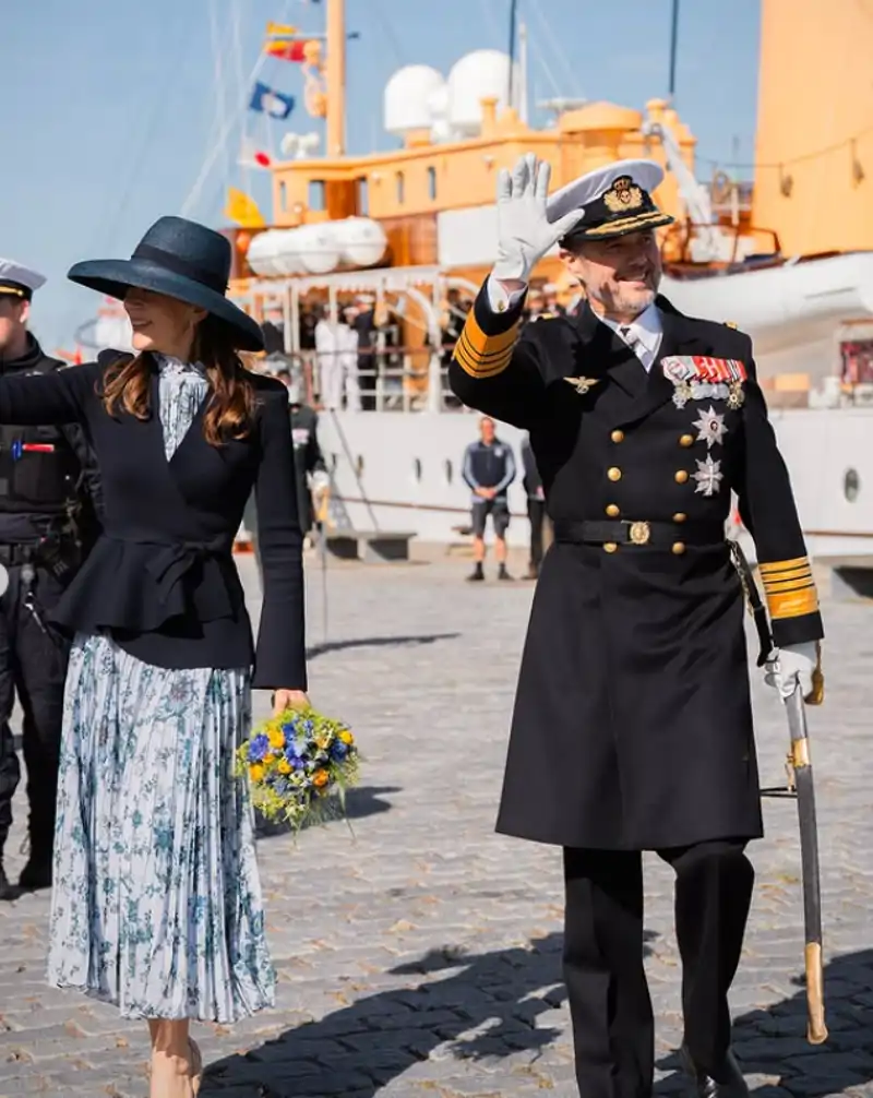 Los Reyes de Dinamarca inauguran la temporada de navegación