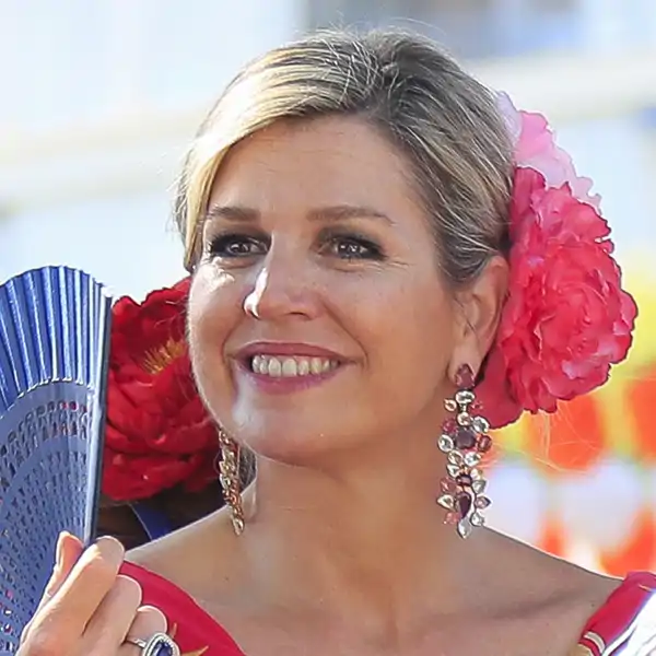 Máxima de Holanda en la Feria de Abril