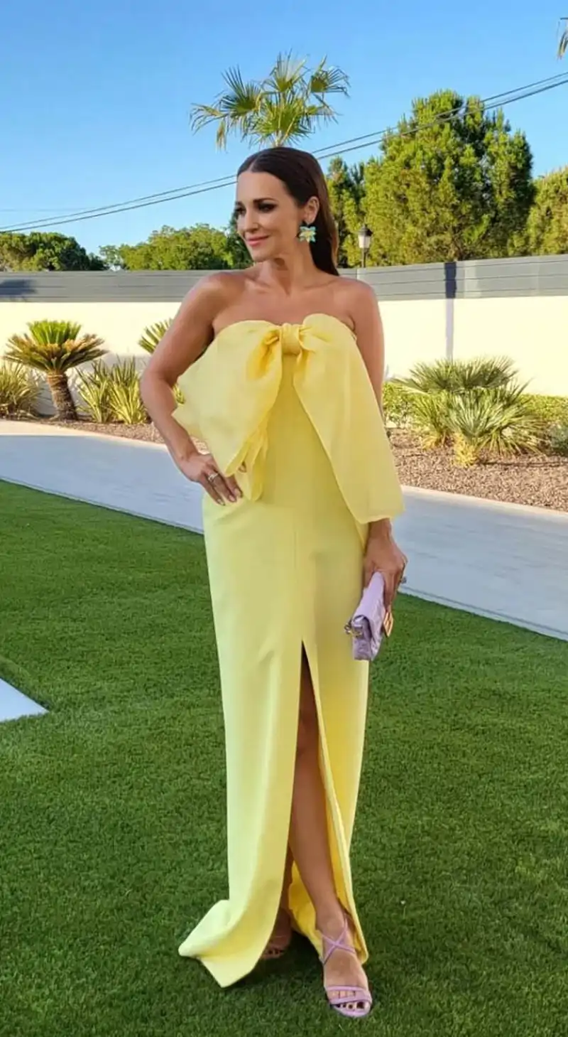 Paula Echevarría invitada amarillo