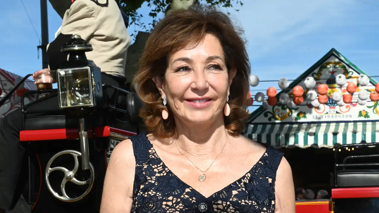 Ana Rosa Quintana en la Feria de Abril