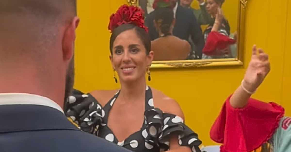 Anabel Pantoja en la Feria de Abril