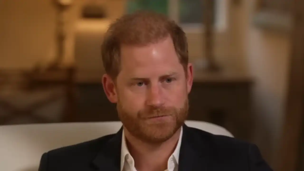 El Príncipe Harry en una entrevista para BBC
