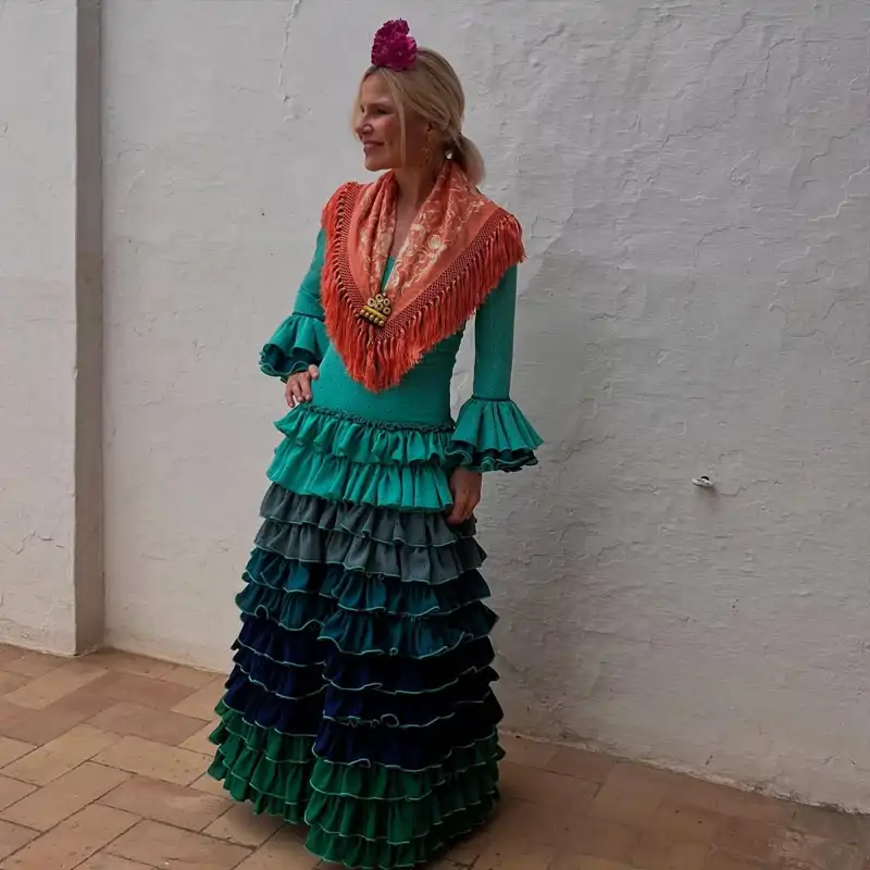 El vestido de Eugenia Martínez de Irujo con el que arrasó en la Feria de Abril 2025 