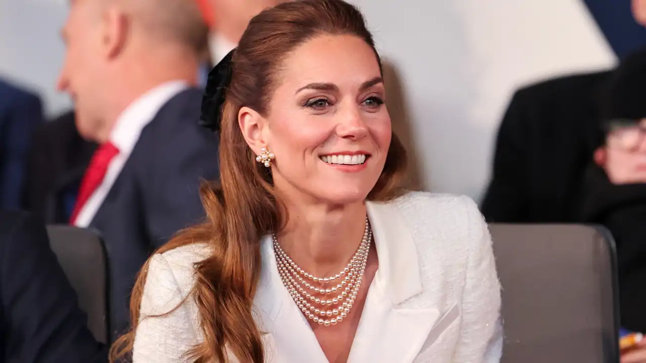 Kate Middleton, en el concierto benéfico por el Día de la Victoria.