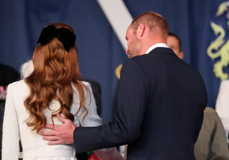 La melena de Kate Middleton en su último acto. 