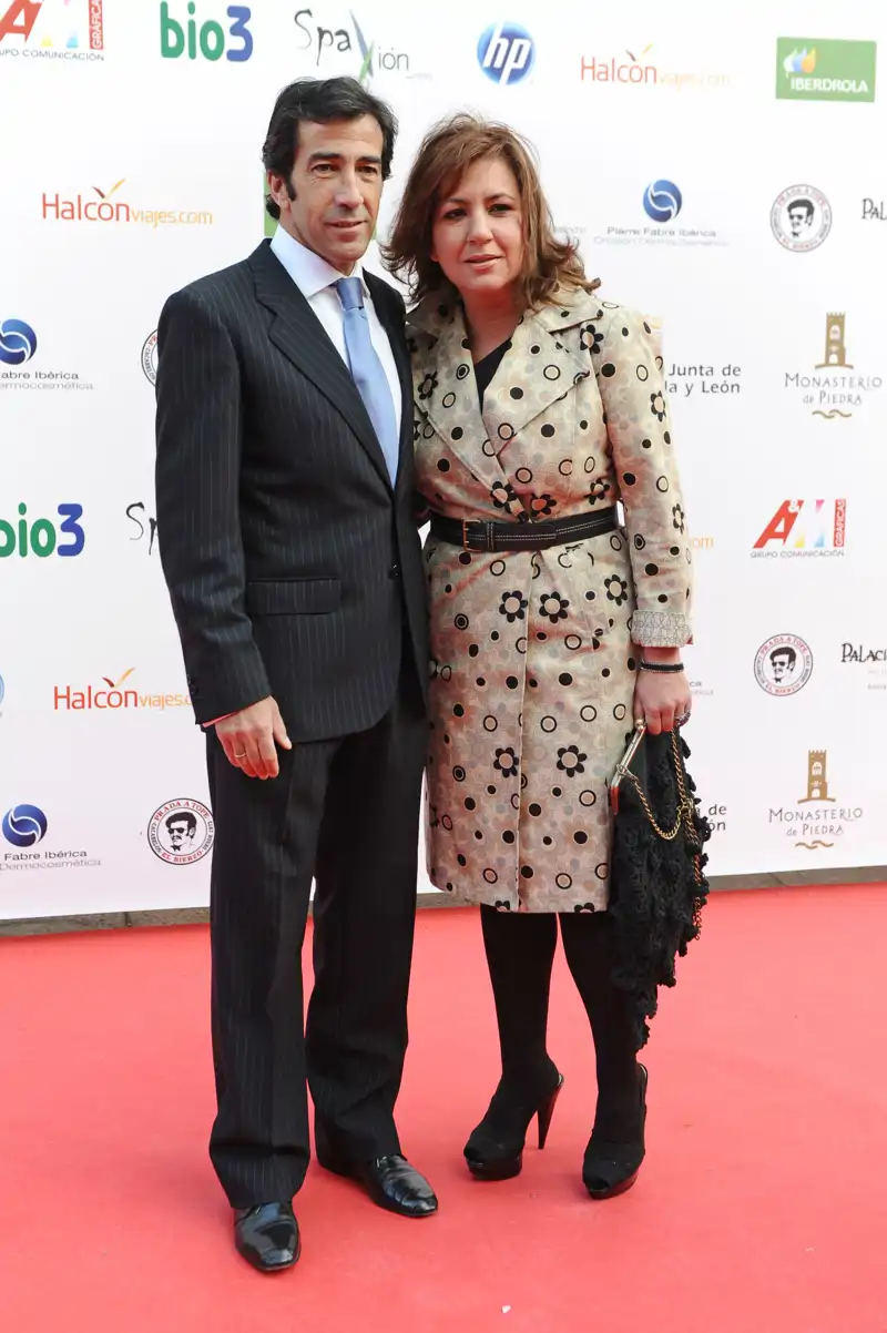 Marisa Martín del Molino Berrocal con su marido