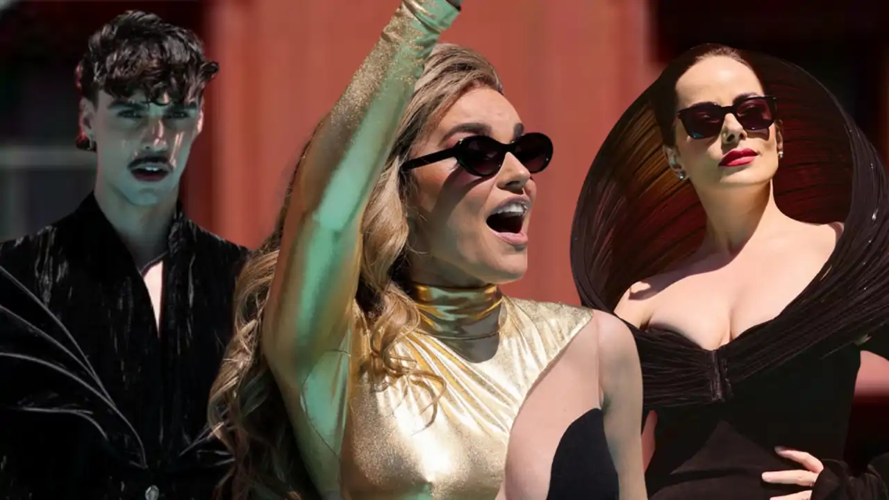 Del vestidazo de Melody a la capucha de Nina Žižic: Los mejores y peores looks de la alfombra turquesa de Eurovisión 2025