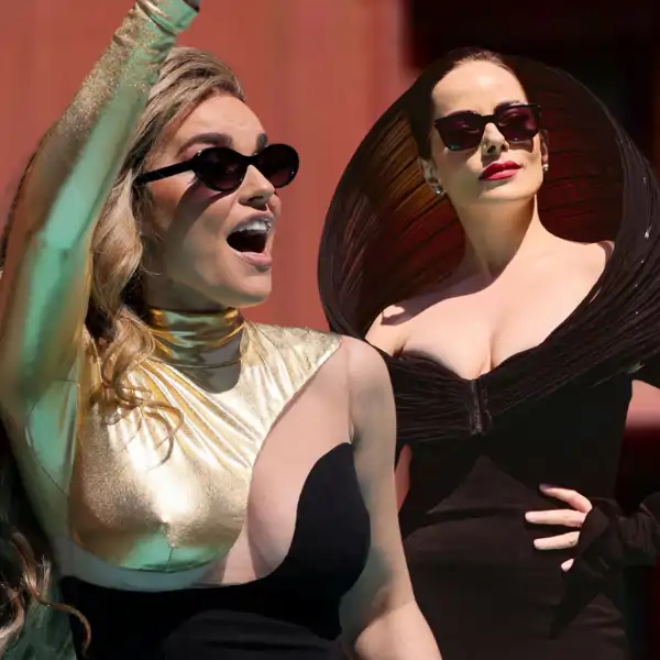 Del vestidazo de Melody a la capucha de Nina Žižic: los mejores y peores looks de la alfombra turquesa de Eurovisión 2025