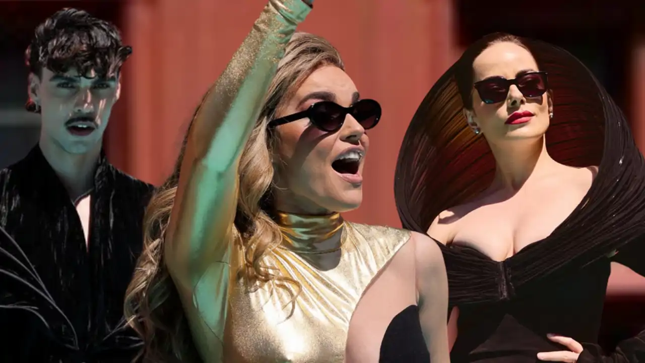 Del vestidazo de Melody a la capucha de Nina Žižic: los mejores y peores looks de la alfombra turquesa de Eurovisión 2025