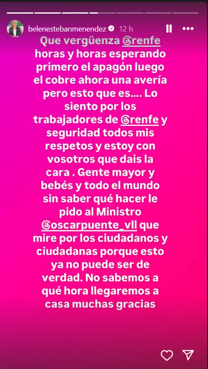 El mensaje de Belén Esteban publicado en redes