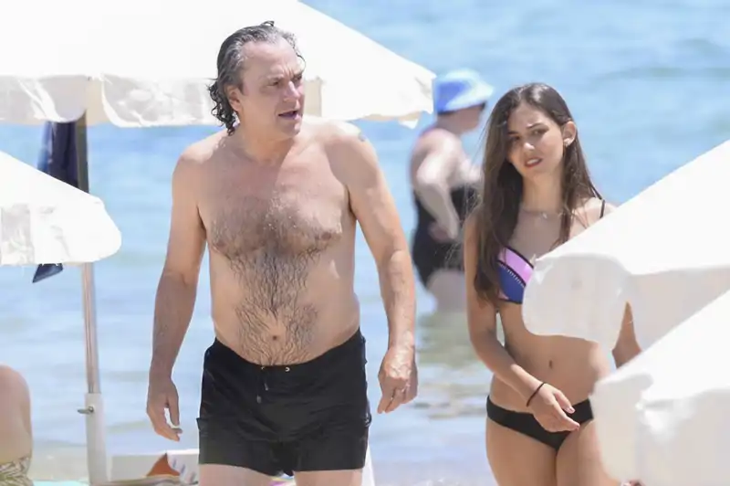 Jose Coronado con su hija, Candela Coronado