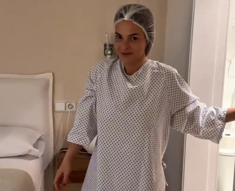 Marta Peñate en una clínica