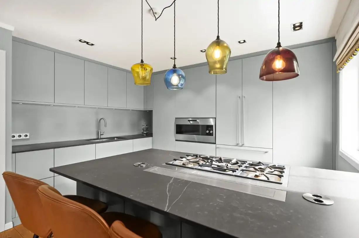 Una moderna cocina