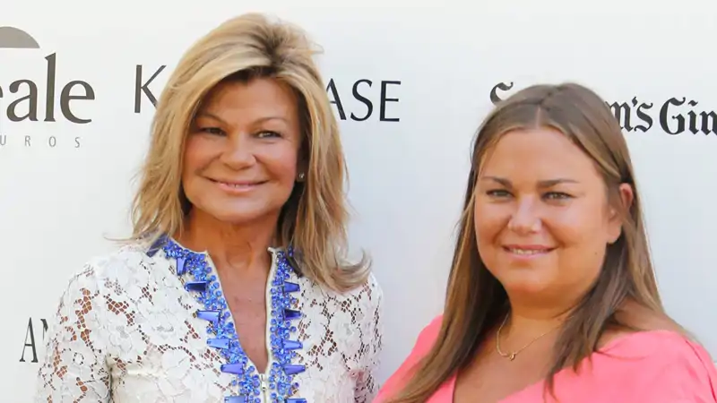 Caritina Goyanes y Cari Lapique en un evento