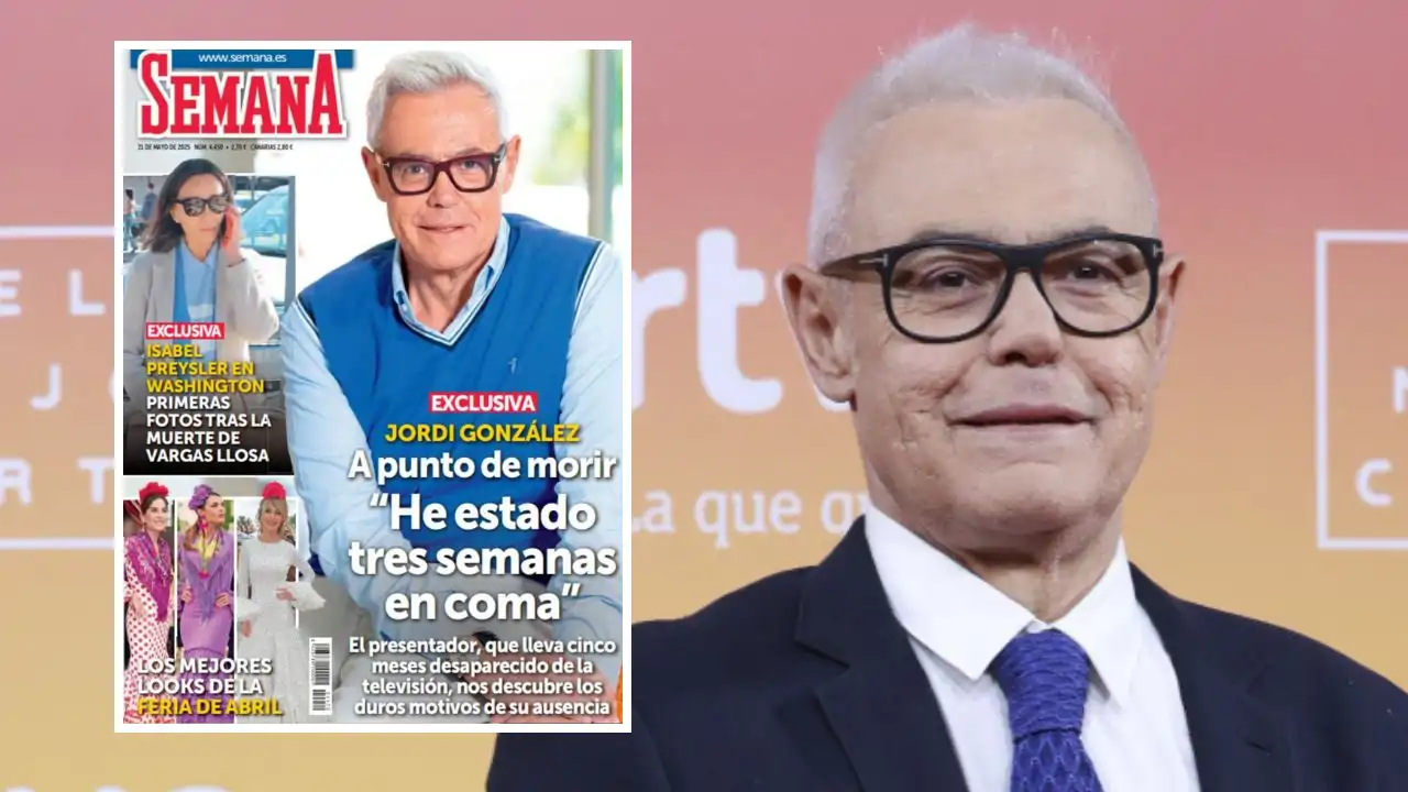EXCLUSIVA | Jordi González habla por primera vez del motivo por el que desapareció de la televisión: "He estado tres semanas en coma"