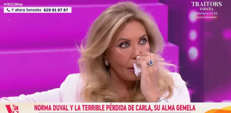 Norma Duval en Y ahora Sonsoles