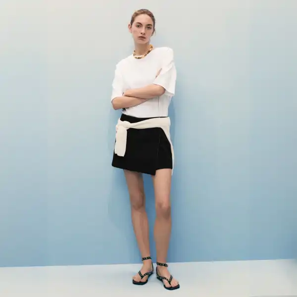 Falda pantalón vaquera
