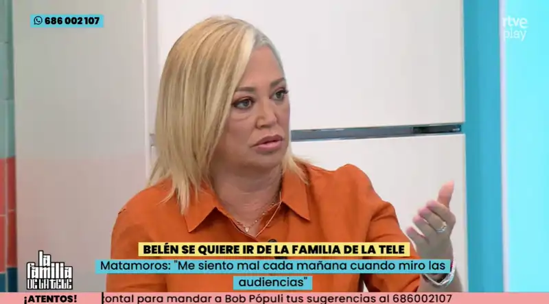 Belén Esteban, en 'La familia de la tele'.