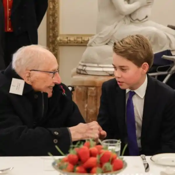 El príncipe Guillermo y el príncipe George