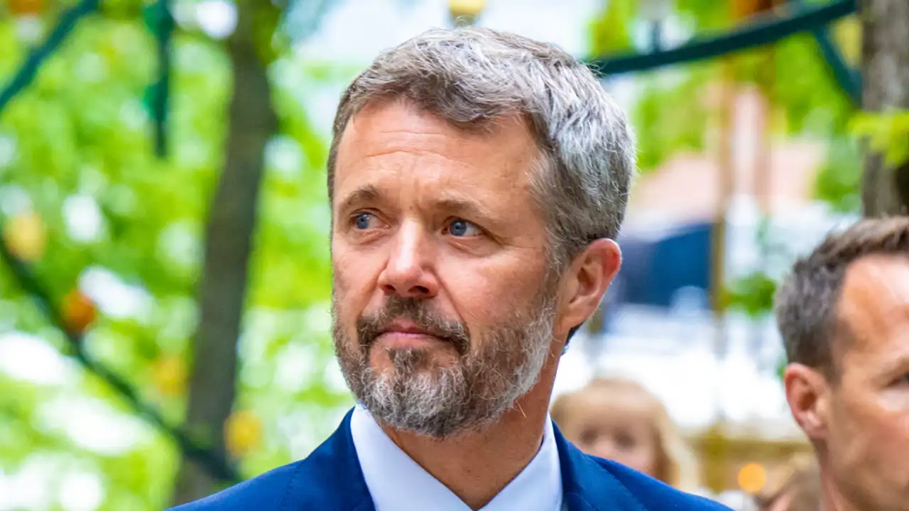 Federico de Dinamarca, durante un acto en Copenhague.