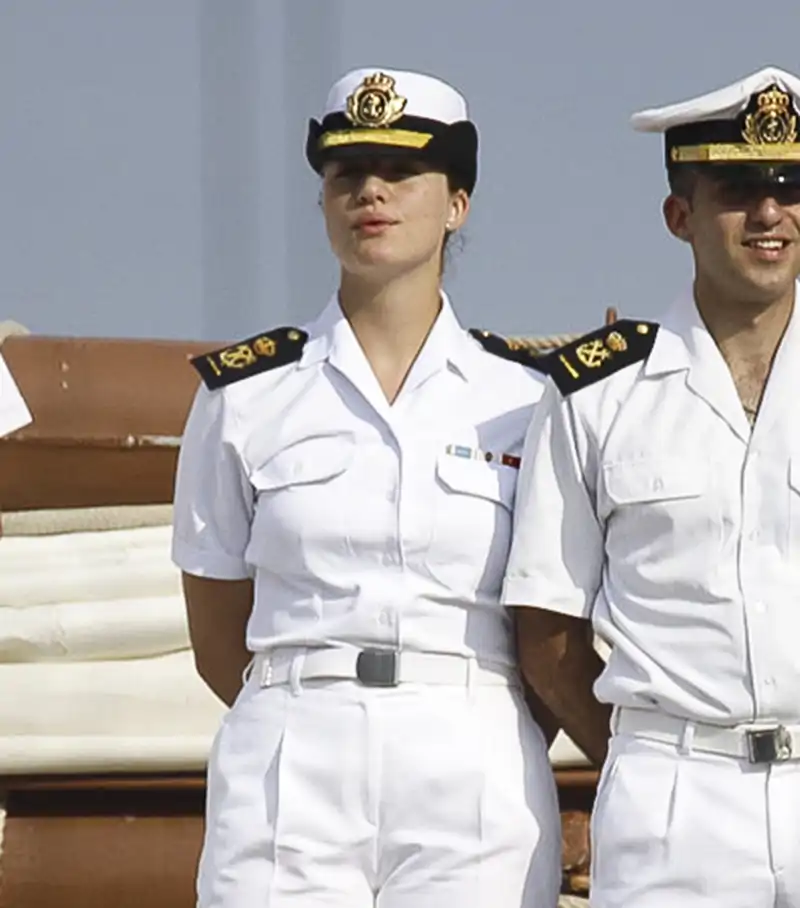 La Princesa Leonor llega a Santa Marta