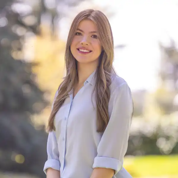 La infanta Sofía en su posado por su 18 cumpleaños.