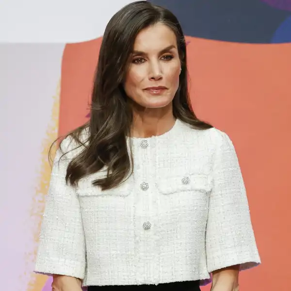 La Reina Letizia durante un acto de agenda
