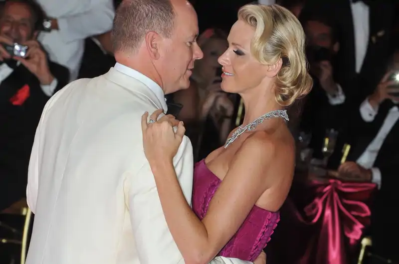 Charlene y Alberto de Mónaco 