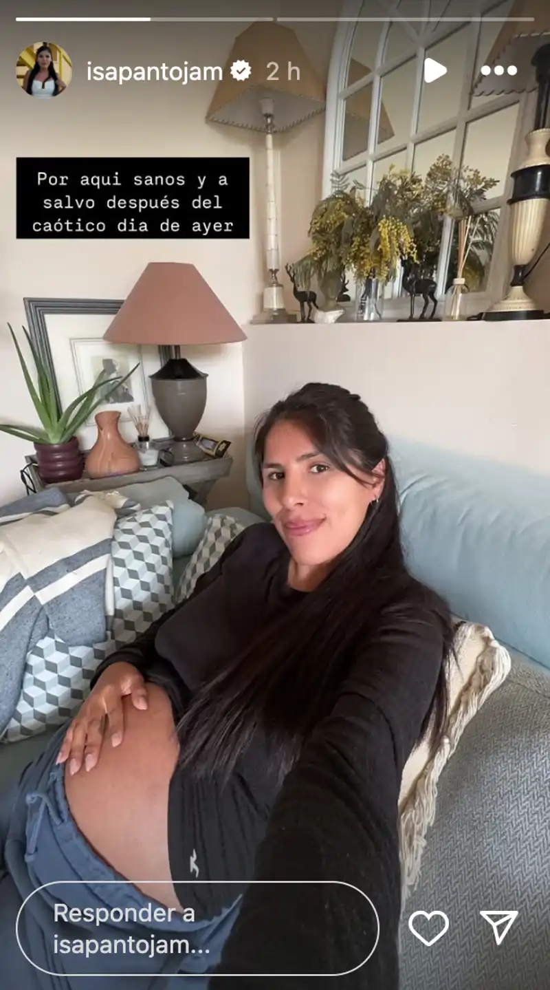 Isa Pantoja se pronuncia tras el apagón