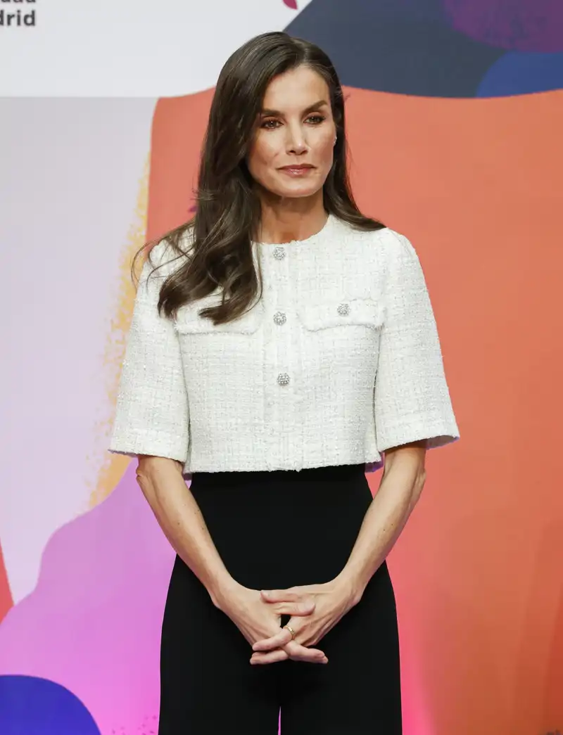 La Reina Letizia durante un acto de agenda