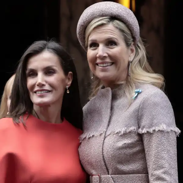 La Reina Letizia y la Reina Máxima de Holanda