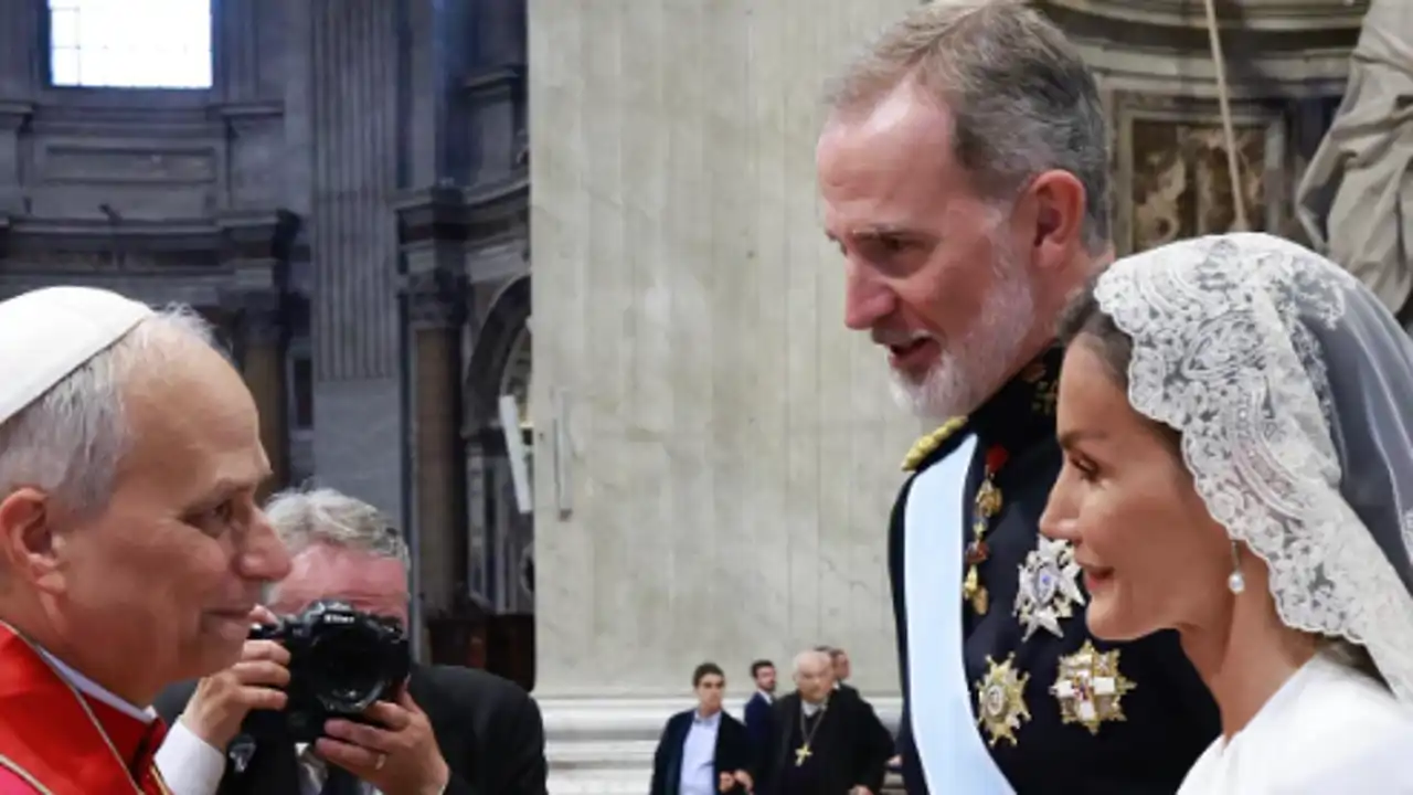 El mensaje de los Reyes Felipe y Letizia a León XIV en el inicio de su pontificado