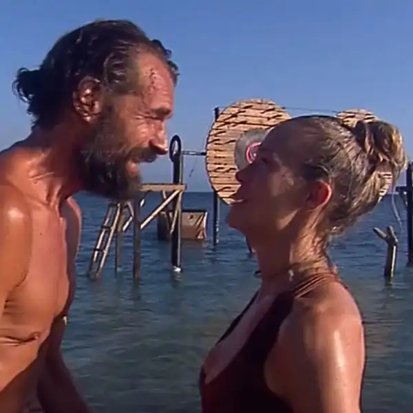 Álex Adróver y Patricia Montero en Supervivientes